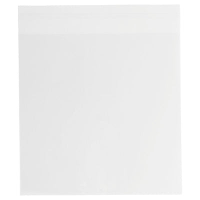 Clear 1.6mil 7 3/4 x 7 3/4 Cello Envelopes with Peel & Seal