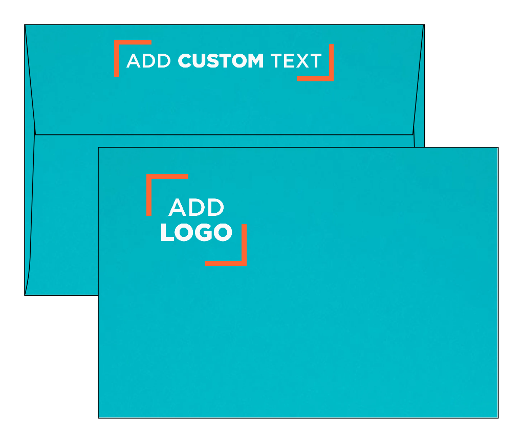 Sea Blue 24lb A8 Invitation Envelopes (5 1/2 x 8 1/8)