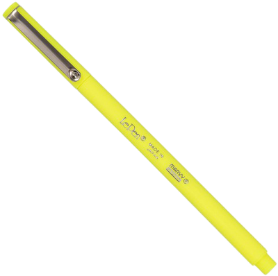 Neon Yellow Le Pen
