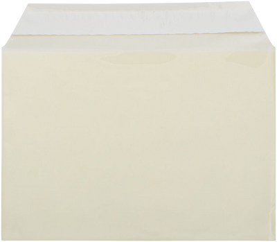 Yellow 1.6mil 5 1/16 x 7 3/16 Cello Envelopes with Peel & Seal