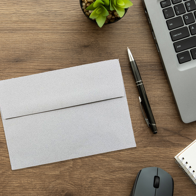 White 24lb A6 Machine Insertable Envelopes (4 3/4 x 6 1/2)