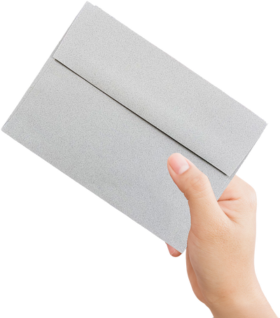 White 24lb A6 Machine Insertable Envelopes (4 3/4 x 6 1/2)