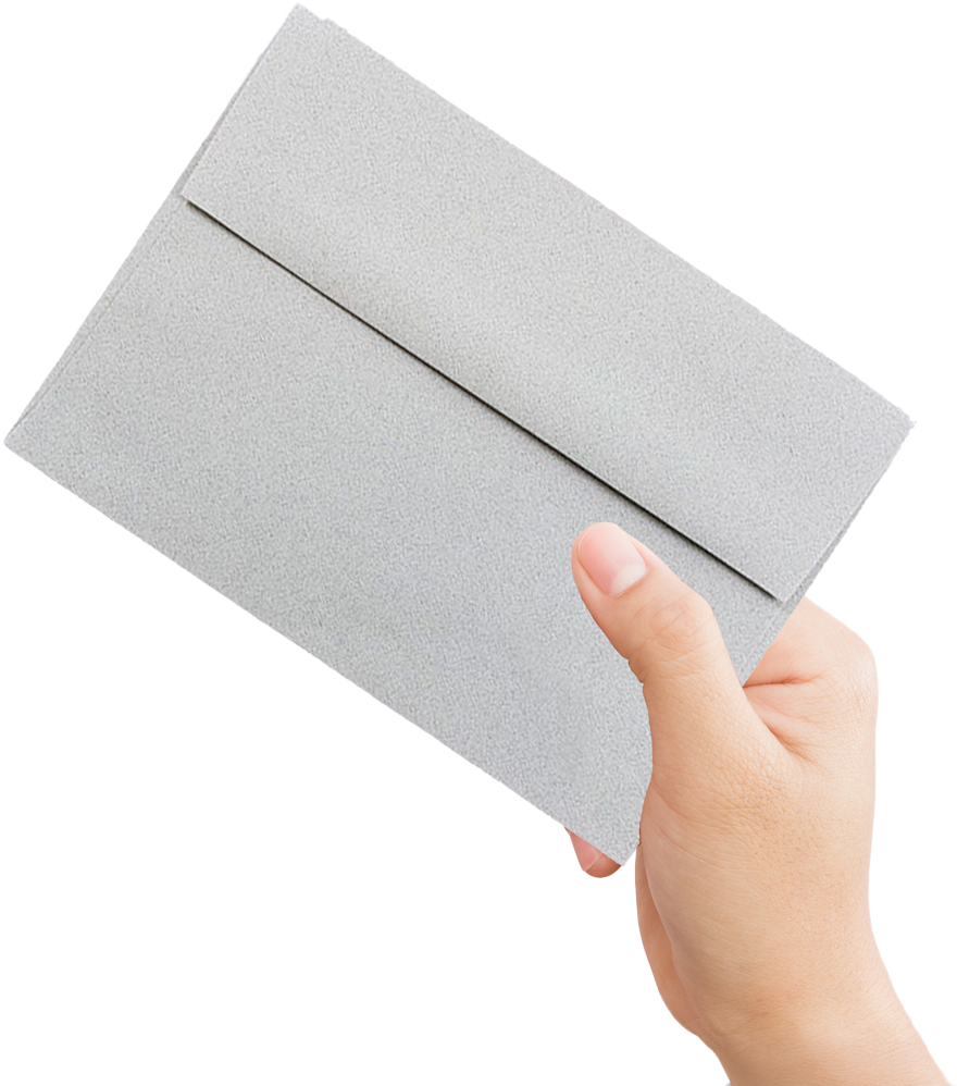 White 24lb A6 Machine Insertable Envelopes (4 3/4 x 6 1/2)