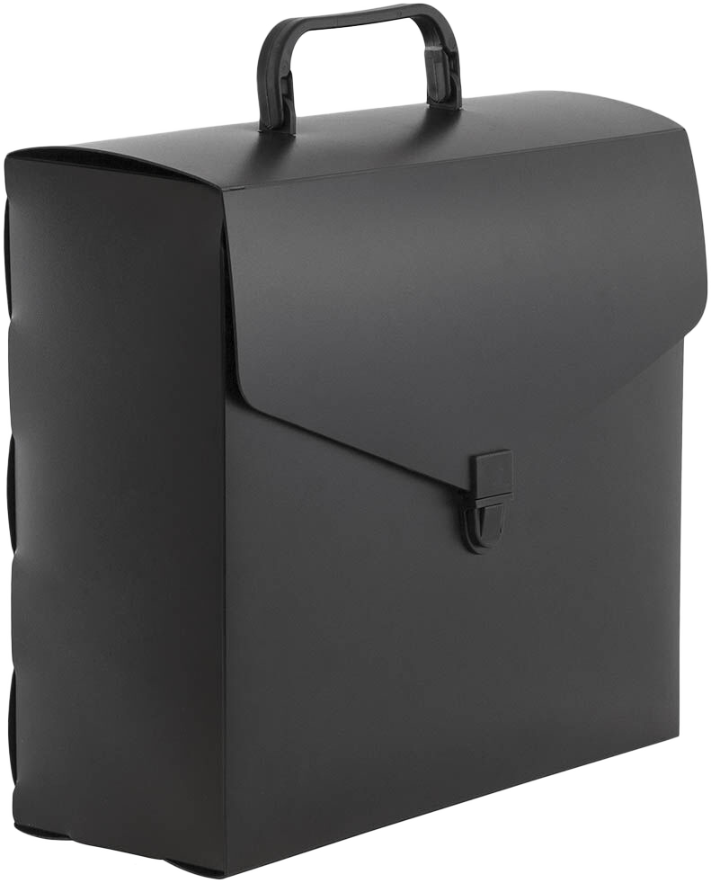 Black 10 x 12 x 4 Plastic Carry Cases