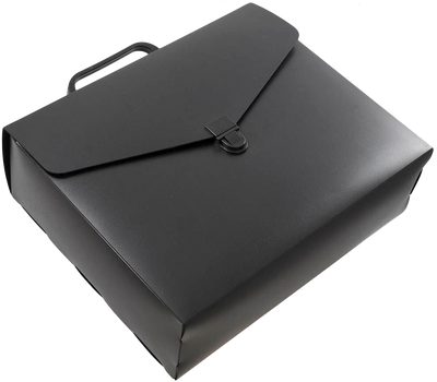 Black 10 x 12 x 4 Plastic Carry Cases