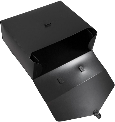 Black 10 x 12 x 4 Plastic Carry Cases