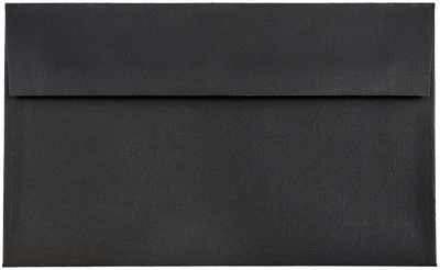 Black Linen 32lb A10 Invitation Envelopes (6 x 9 1/2)