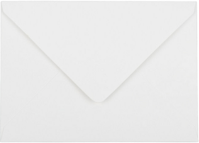 White 28lb A8 Invitation Envelopes (6 x 8 1/4)