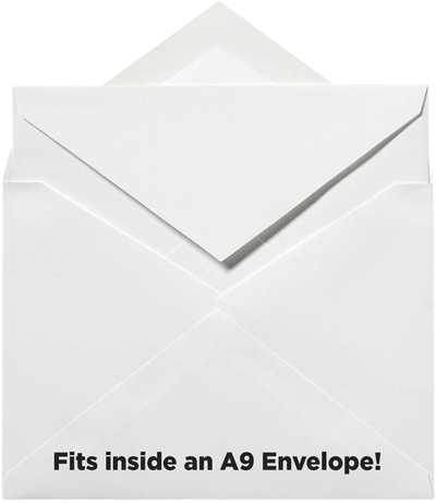 White 28lb A8 Invitation Envelopes (6 x 8 1/4)