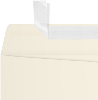 Natural 28lb Cougar 9 x 12 Open End Premium Envelopes with Peel & Seal