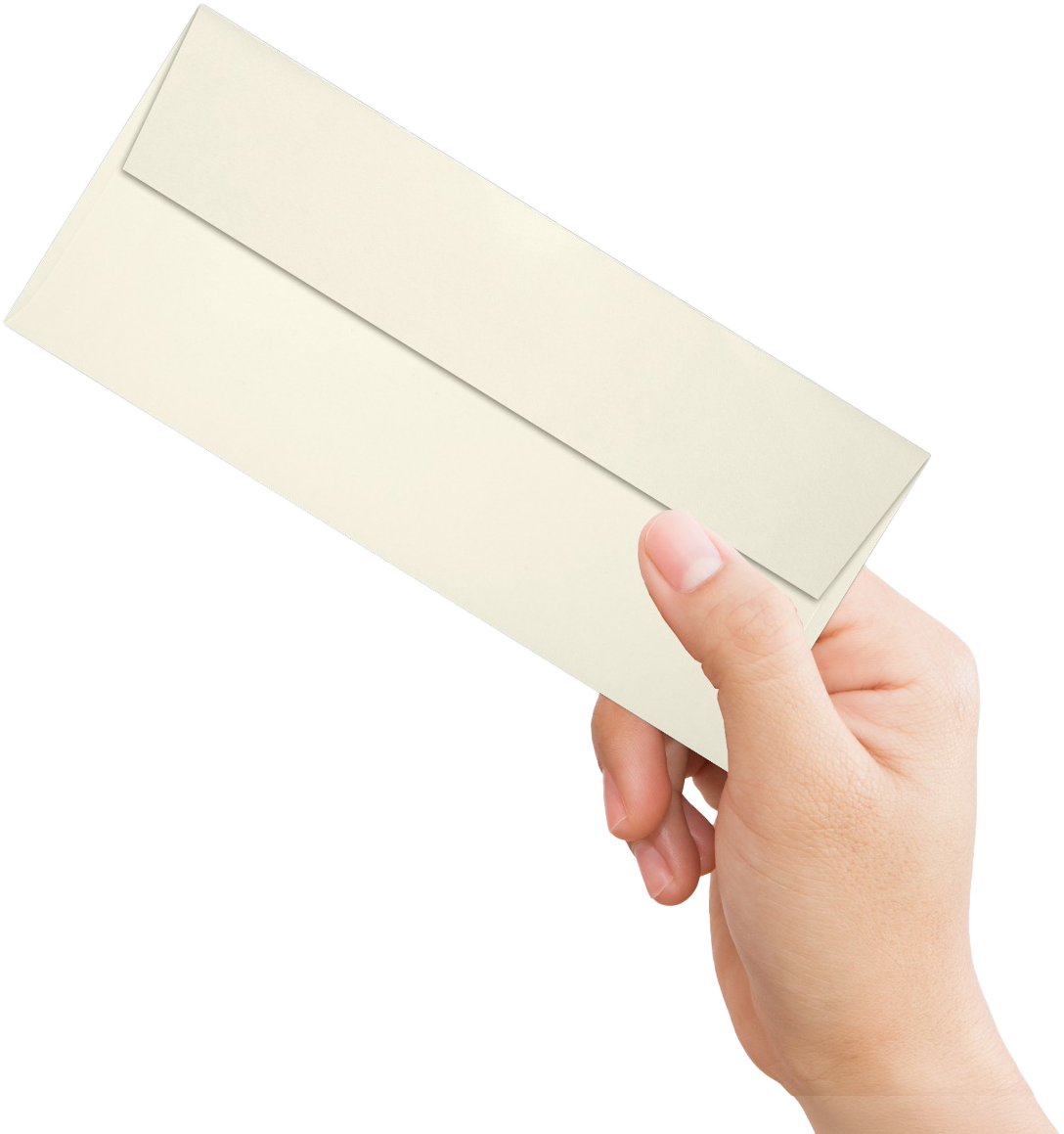 Natural 28lb Cougar #9 Slimline Square Flap Premium Envelopes (3 7/8 x 8 7/8)