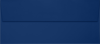 Navy Blue 32lb #9 Slimline Square Flap Envelopes (3 7/8 x 8 7/8) with Peel & Seal