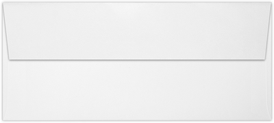 White 24lb #9 Slimline Square Flap Envelopes (3 7/8 x 8 7/8)