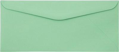 Pastel Green 24lb #9 Regular Envelopes (3 7/8 x 8 7/8)