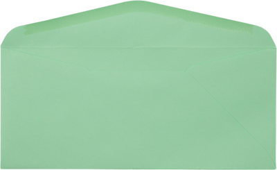 Pastel Green 24lb #9 Regular Envelopes (3 7/8 x 8 7/8)