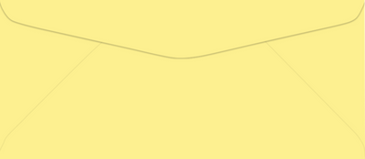 Pastel Canary Yellow 24lb #9 Regular Envelopes (3 7/8 x 8 7/8)