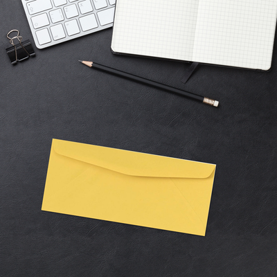 Goldenrod 24lb #9 Regular Envelopes (3 7/8 x 8 7/8)
