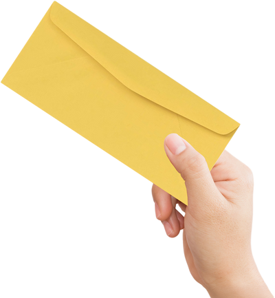 Goldenrod 24lb #9 Regular Envelopes (3 7/8 x 8 7/8)