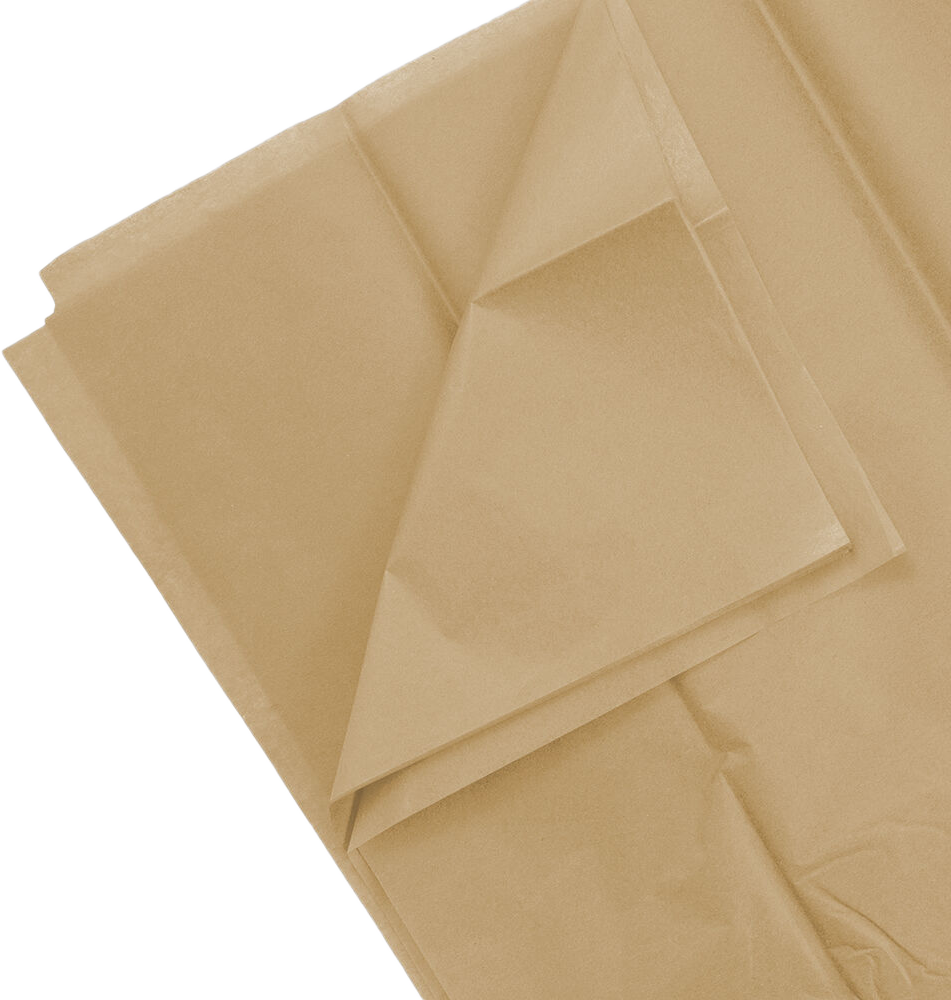 Gold Tissue Paper (20 x 26) - 10 Sheets