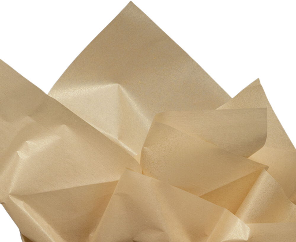 Gold Tissue Paper (20 x 26) - 10 Sheets
