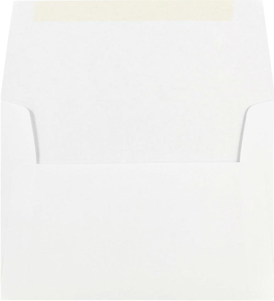 White 24lb A7 Invitation Envelopes (5 1/4 x 7 1/4)