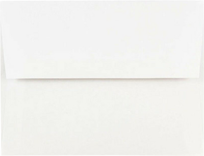 White 24lb A7 Invitation Envelopes (5 1/4 x 7 1/4)