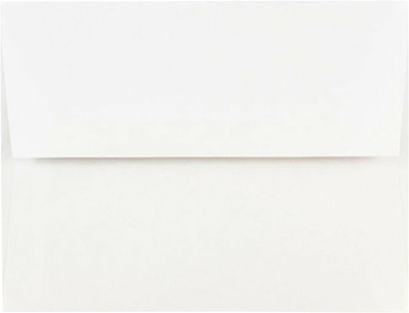 White 24lb A7 Invitation Envelopes (5 1/4 x 7 1/4)