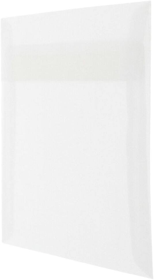 Clear Translucent 30lb 5 1/2 x 5 1/2 Square Envelopes