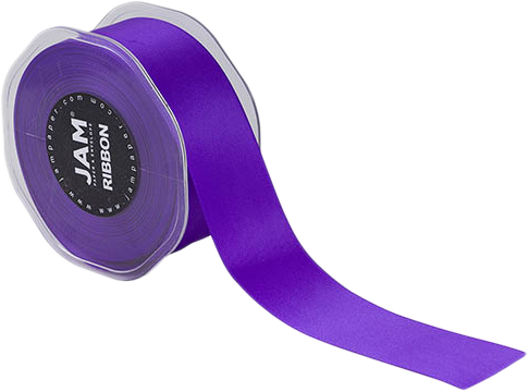 Purple Satin 1 1/2 Inch x 25 Yards Ribbon
