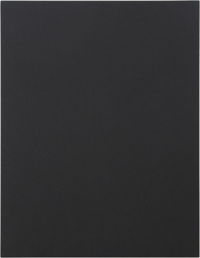 Smooth Midnight Black 32lb 8 3/4 x 11 1/4 Open End Envelopes with Peel & Seal