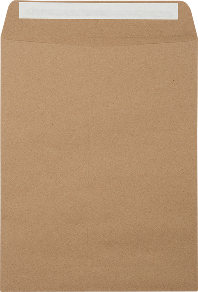 Grocery Bag 28lb 8 3/4 x 11 1/4 Open End Envelopes with Peel & Seal