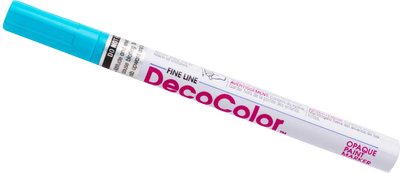 Light Blue Fine Line Opaque Paint Markers