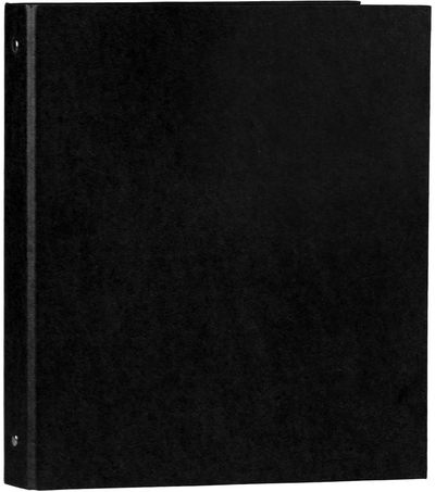 Black Kraft 1 Inch 3-Ring Binder