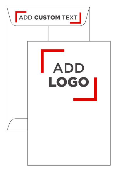 White Tyvek 14lb 6 x 9 Open End Envelopes with Peel & Seal