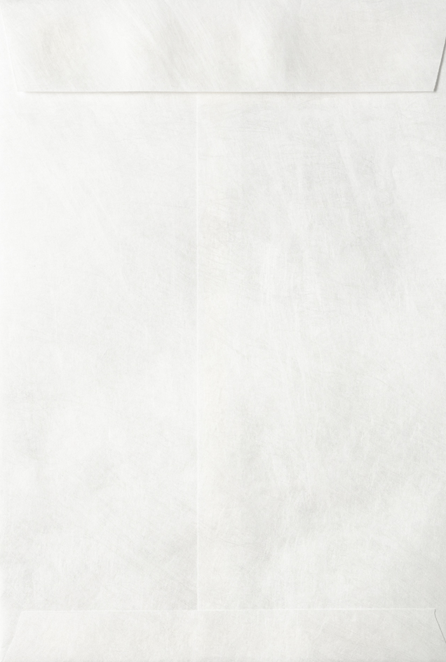 White Tyvek 14lb 6 1/2 x 9 1/2 Open End Envelopes with Peel & Seal