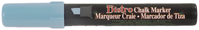Baby Blue Chisel Tip Chalk Marker