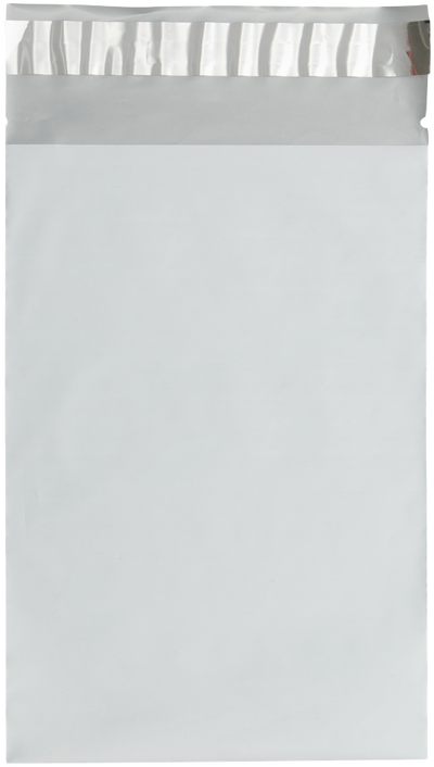 White 14lb 6 x 9 Poly Mailer Poly with Peel & Seal