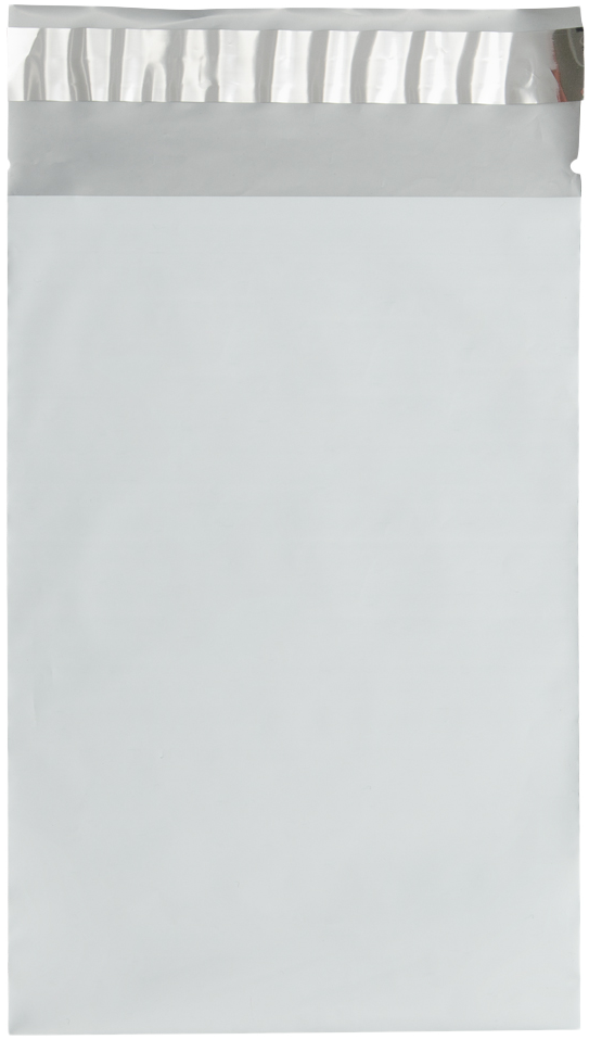 White 14lb 6 x 9 Poly Mailer Poly with Peel & Seal