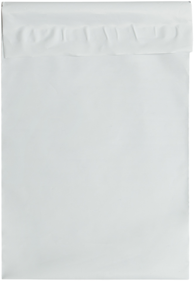 White 14lb 6 x 9 Poly Mailer Poly with Peel & Seal