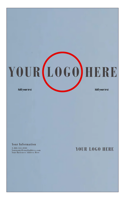 Baby Blue 100lb 8 1/2 x 14 Cardstock