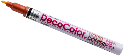 Copper Fine Line Opaque Paint Markers