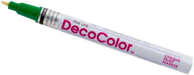 Green Fine Line Opaque Paint Markers
