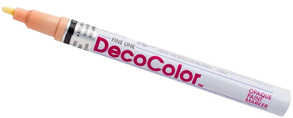 Pastel Peach Fine Line Opaque Paint Markers