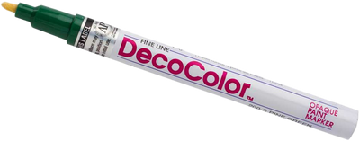 Pine Green Fine Line Opaque Paint Markers