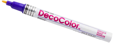 Violet Fine Line Opaque Paint Markers