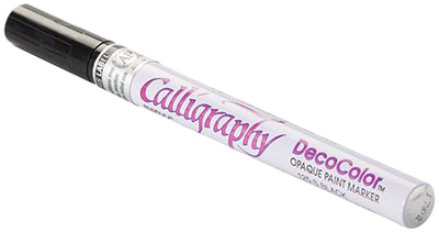 Black Calligraphy Opaque Paint Marker