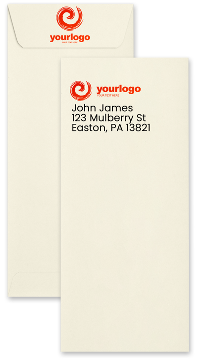 Natural 28lb Cougar #10 Policy Premium Envelopes (4 1/8 x 9 1/2) with Peel & Seal