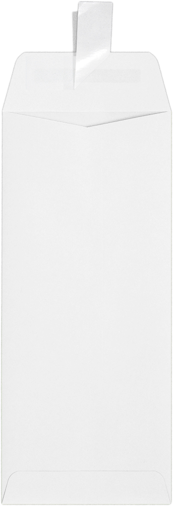 Premium White 32lb #10 Policy Envelopes (4 1/8 x 9 1/2) with Peel & Seal