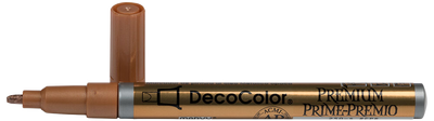 Copper Opaque Leafing Tip Paint Markers