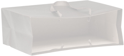 White Kraft Recycled X-Large Matte Heavy Duty Gift Bags (16 x 12 x 6)